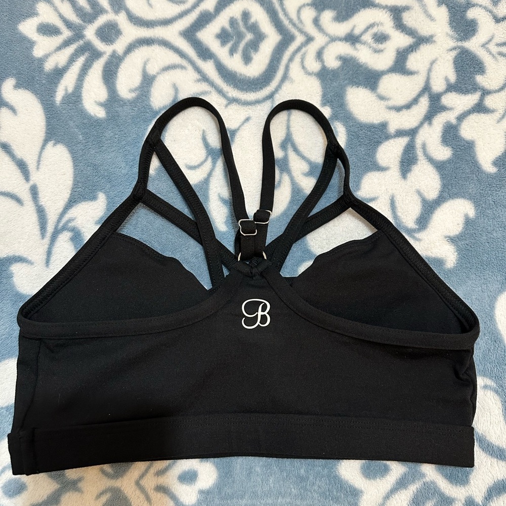 Bombshell Sportswear Black Strappy Bra - Picture 2 of 3